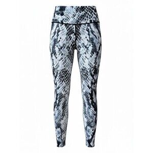 Colorado Threads Snakeskin Leggings - Black & White - Size Small